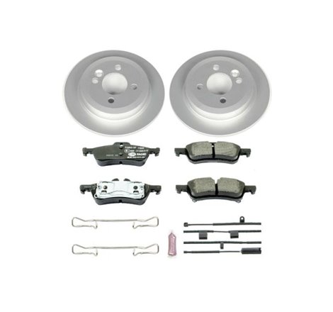 Power Stop 02-06 Mini Cooper Rear Euro-Stop Brake Kit