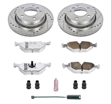 Power Stop 98-99 BMW 323i Rear Z26 Street Warrior Brake Kit