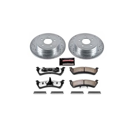 Power Stop 2003 Ford Explorer Sport Rear Z36 Truck & Tow Brake Kit