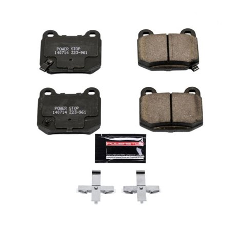 Power Stop 03-05 Infiniti G35 Rear Z23 Evolution Sport Brake Pads w/Hardware