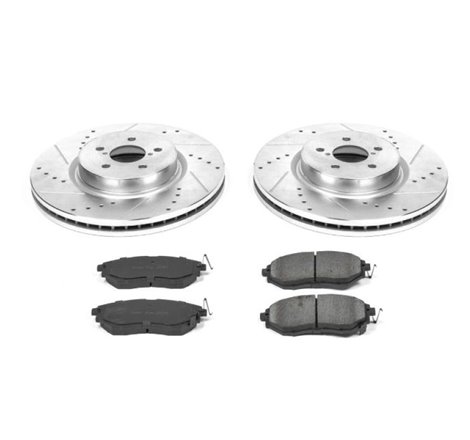 Power Stop 14-18 Subaru Forester Front Z23 Evolution Sport Brake Kit