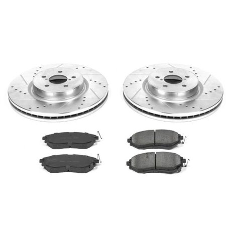 Power Stop 14-18 Subaru Forester Front Z23 Evolution Sport Brake Kit