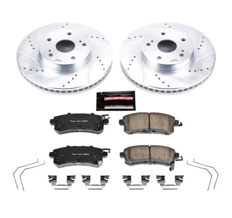 Power Stop 15-18 Subaru Legacy Front Z23 Evolution Sport Brake Kit