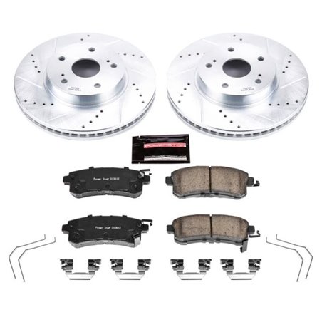 Power Stop 15-18 Subaru Legacy Front Z23 Evolution Sport Brake Kit