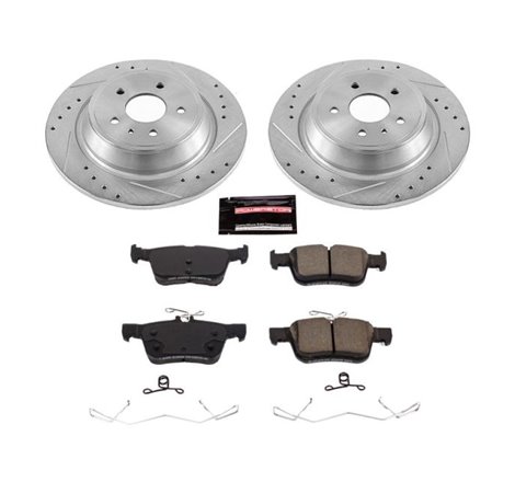 Power Stop 17-19 Ford Escape Rear Z23 Evolution Sport Brake Kit