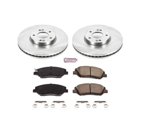 Power Stop 17-18 Hyundai Santa Fe Front Autospecialty Brake Kit