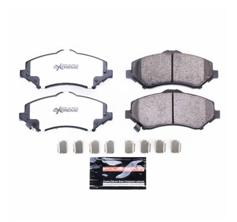 Power Stop 08-16 Chrysler Town & Country Front Z36 Truck & Tow Brake Pads w/Hardware