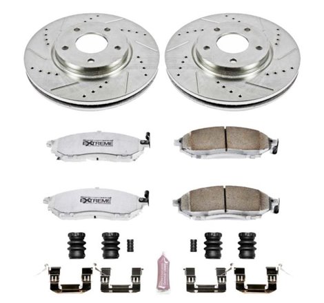 Power Stop 03-04 Infiniti M45 Front Z26 Street Warrior Brake Kit