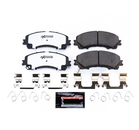 Power Stop 14-19 Infiniti Q50 Front Z26 Extreme Street Brake Pads w/Hardware