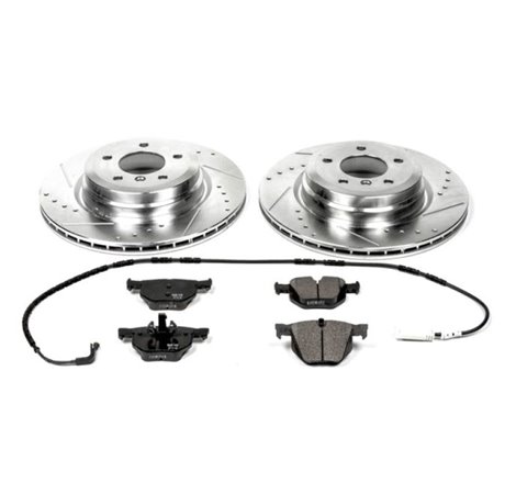 Power Stop 2006 BMW 330i Rear Z23 Evolution Sport Brake Kit