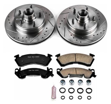 Power Stop 91-93 Chevrolet Caprice Front Z23 Evolution Sport Brake Kit