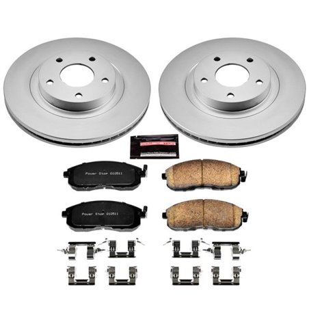 Power Stop 02-04 Infiniti I35 Front Z17 Evolution Geomet Coated Brake Kit