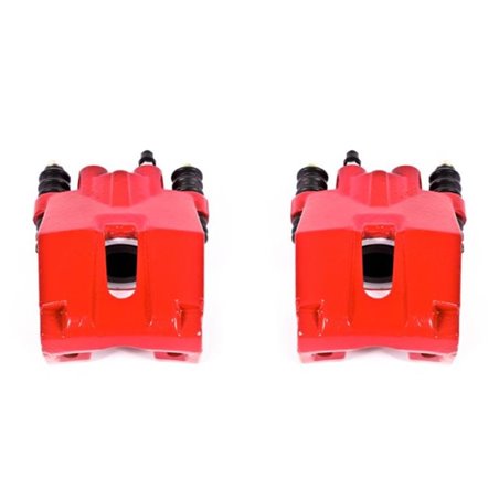 Power Stop 04-11 Ford F-150 Rear Red Calipers w/o Brackets - Pair