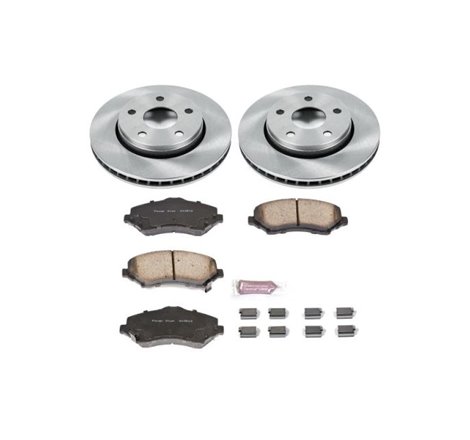 Power Stop 07-17 Jeep Wrangler Front Autospecialty Brake Kit