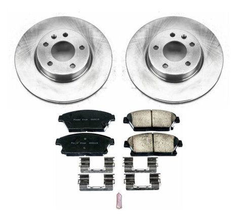 Power Stop 13-18 Cadillac ATS Front Autospecialty Brake Kit