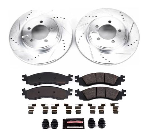 Power Stop 06-10 Ford Explorer Front Z23 Evolution Sport Brake Kit