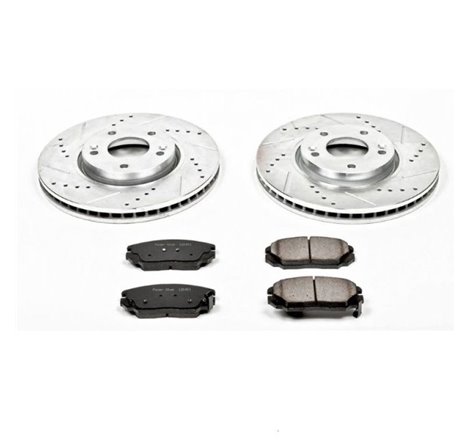 Power Stop 06-10 Hyundai Sonata Front Z23 Evolution Sport Brake Kit