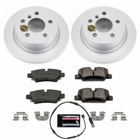 Power Stop 14-19 Mini Cooper Rear Z23 Evolution Sport Coated Brake Kit