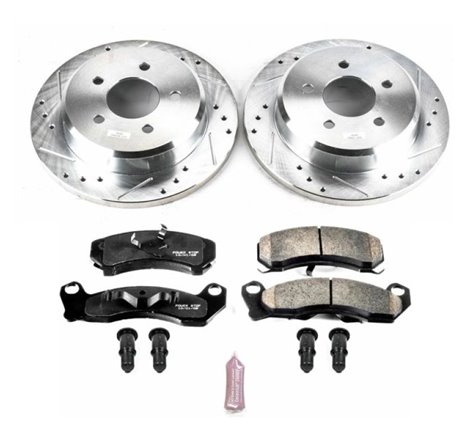 Power Stop 1993 Ford Mustang Front Z23 Evolution Sport Brake Kit