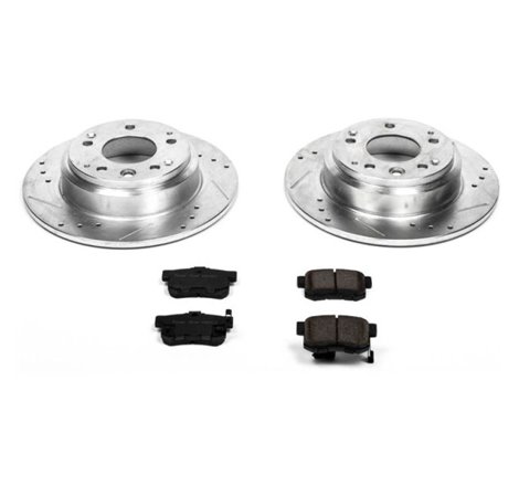 Power Stop 91-95 Acura Legend Rear Z23 Evolution Sport Brake Kit