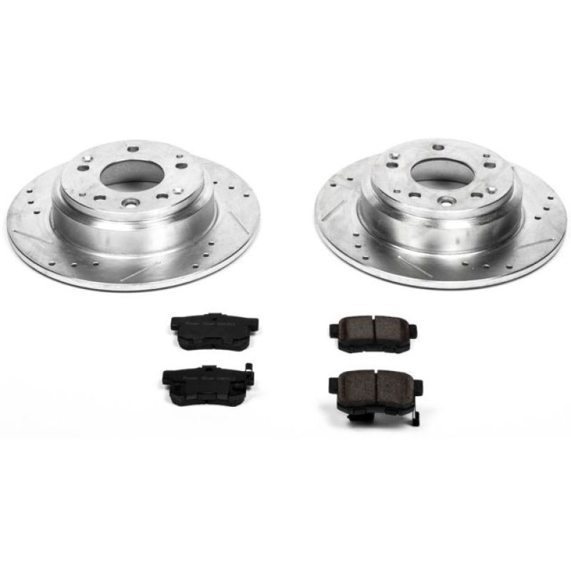 Power Stop 91-95 Acura Legend Rear Z23 Evolution Sport Brake Kit