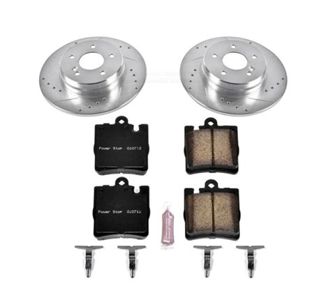 Power Stop 03-05 Mercedes-Benz C240 Rear Z23 Evolution Sport Brake Kit