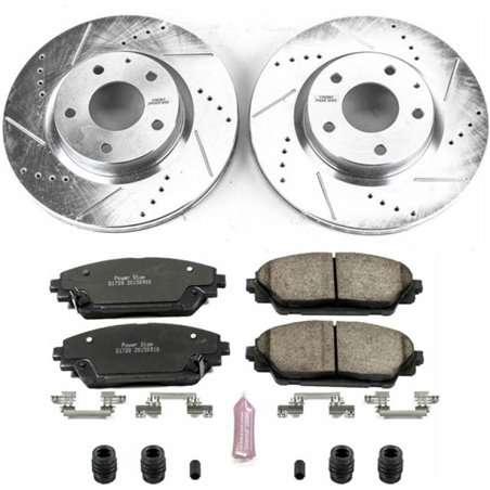 Power Stop 14-18 Mazda 3 Front Z23 Evolution Sport Brake Kit