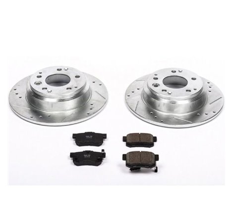 Power Stop 96-98 Acura RL Rear Z23 Evolution Sport Brake Kit