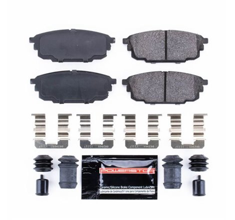 Power Stop 01-03 Mazda Protege Rear Z23 Evolution Sport Brake Pads w/Hardware