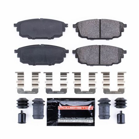 Power Stop 01-03 Mazda Protege Rear Z23 Evolution Sport Brake Pads w/Hardware