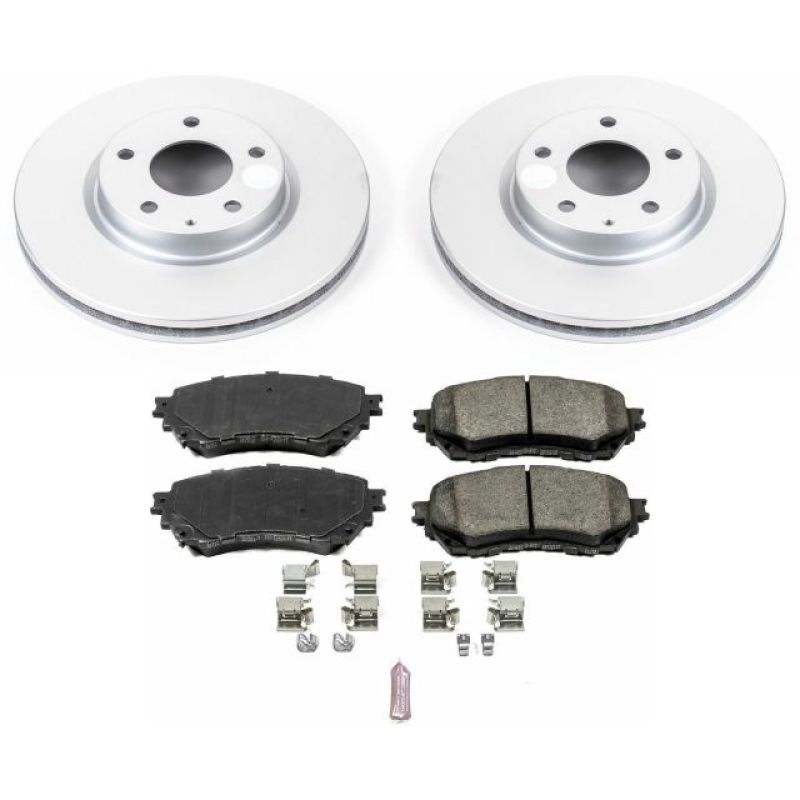 Power Stop 14-18 Mazda 6 Front Z17 Evolution Geomet Coated Brake Kit