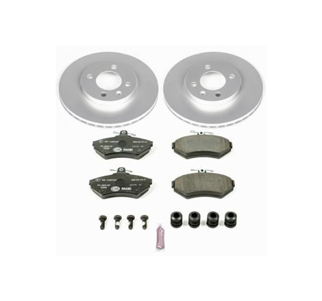 Power Stop 95-02 Volkswagen Cabrio Front Euro-Stop Brake Kit