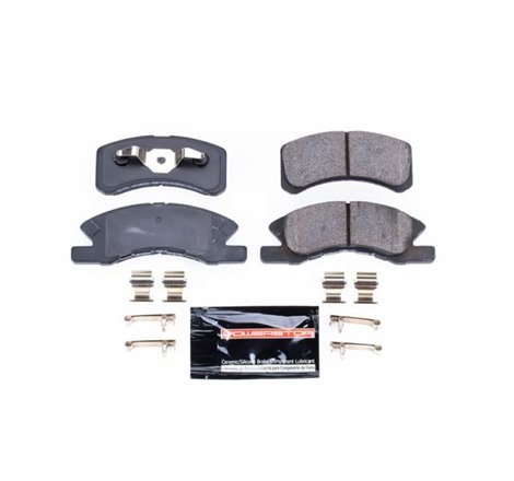 Power Stop 14-15 Mitsubishi Mirage Front Z23 Evolution Sport Brake Pads w/Hardware