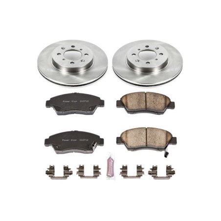 Power Stop 93-95 Honda Civic Front Autospecialty Brake Kit