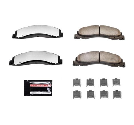 Power Stop 08-14 Ford E-150 Front Z36 Truck & Tow Brake Pads w/Hardware