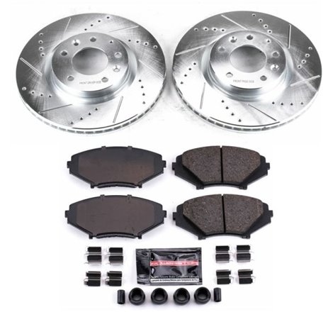 Power Stop 04-08 Mazda RX-8 Front Z23 Evolution Sport Brake Kit