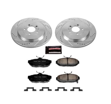 Power Stop 13-14 Ford Mustang Rear Z23 Evolution Sport Brake Kit