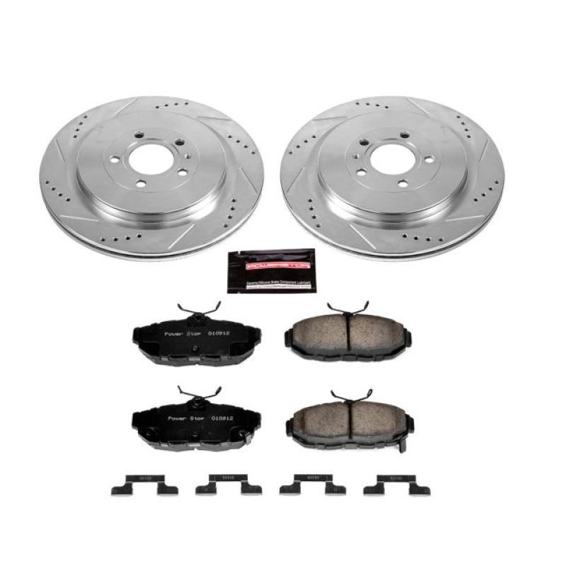 Power Stop 13-14 Ford Mustang Rear Z23 Evolution Sport Brake Kit