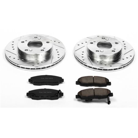 Power Stop 06-11 Honda Civic Front Z23 Evolution Sport Brake Kit