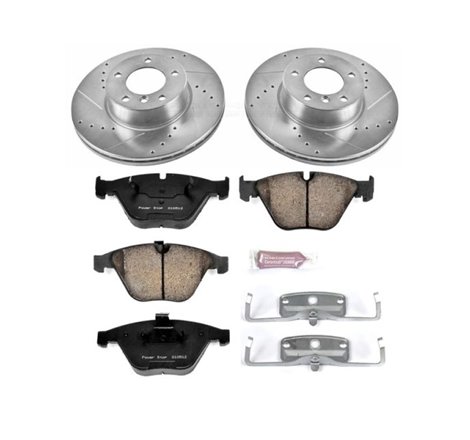 Power Stop 09-10 BMW 328i xDrive Front Z23 Evolution Sport Brake Kit