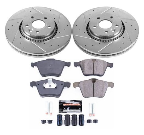 Power Stop 15-18 Volvo S60 Front Z23 Evolution Sport Brake Kit