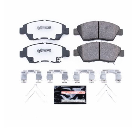 Power Stop 13-14 Acura ILX Front Z26 Extreme Street Brake Pads w/Hardware