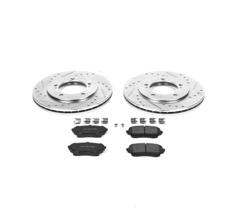 Power Stop 04-06 Suzuki XL-7 Front Z23 Evolution Sport Brake Kit