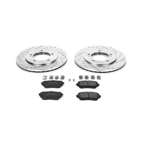 Power Stop 04-06 Suzuki XL-7 Front Z23 Evolution Sport Brake Kit