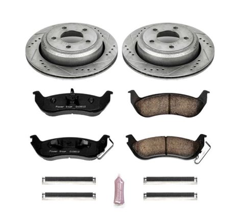 Power Stop 10-11 Ford Ranger Rear Z23 Evolution Sport Brake Kit