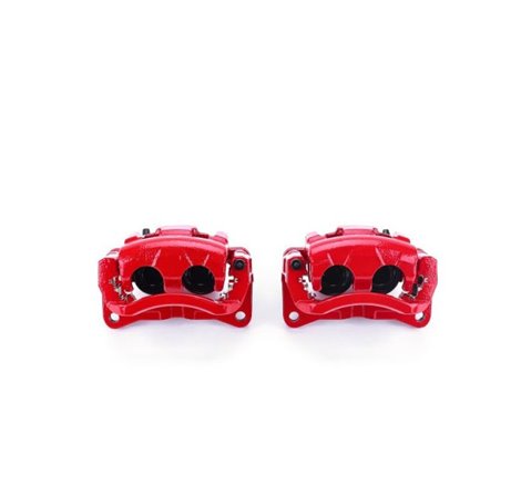 Power Stop 07-10 Ford Edge Front Red Calipers w/Brackets - Pair