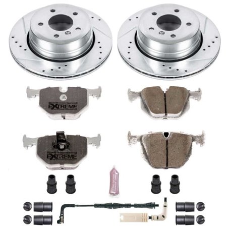 Power Stop 06-07 BMW 525xi Rear Z26 Street Warrior Brake Kit