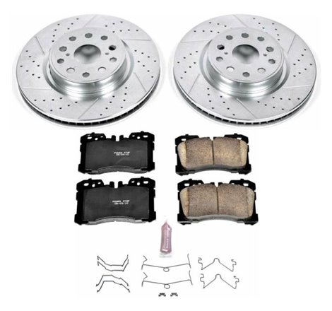 Power Stop 10-17 Lexus LS460 Front Z23 Evolution Sport Brake Kit