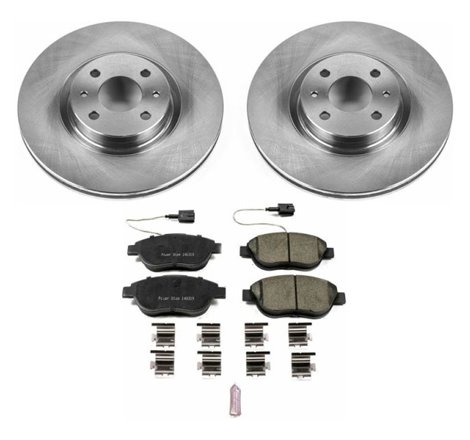 Power Stop 12-18 Fiat 500 Front Autospecialty Brake Kit