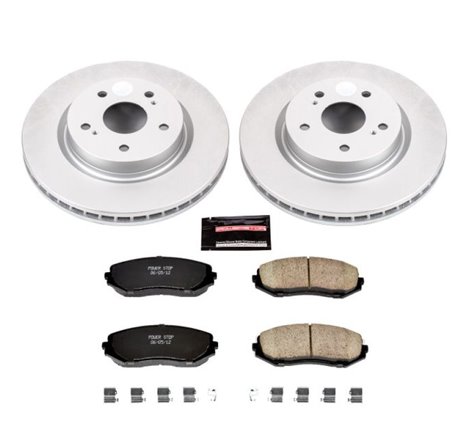 Power Stop 06-13 Suzuki Grand Vitara Front Z17 Evolution Geomet Coated Brake Kit